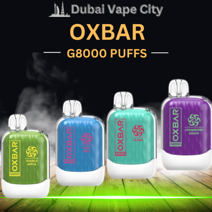 Oxbar G8000 Clear Disposable Vape