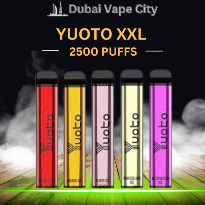 Yuoto XXL Disposable Vape 2500 Puffs