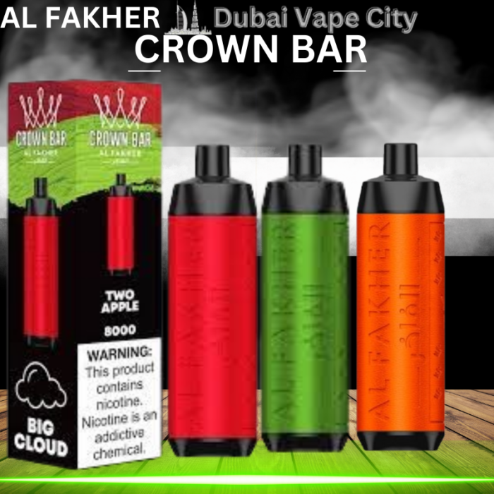 Al Fakher Crown Bar 8000 Puffs Disposable Vape