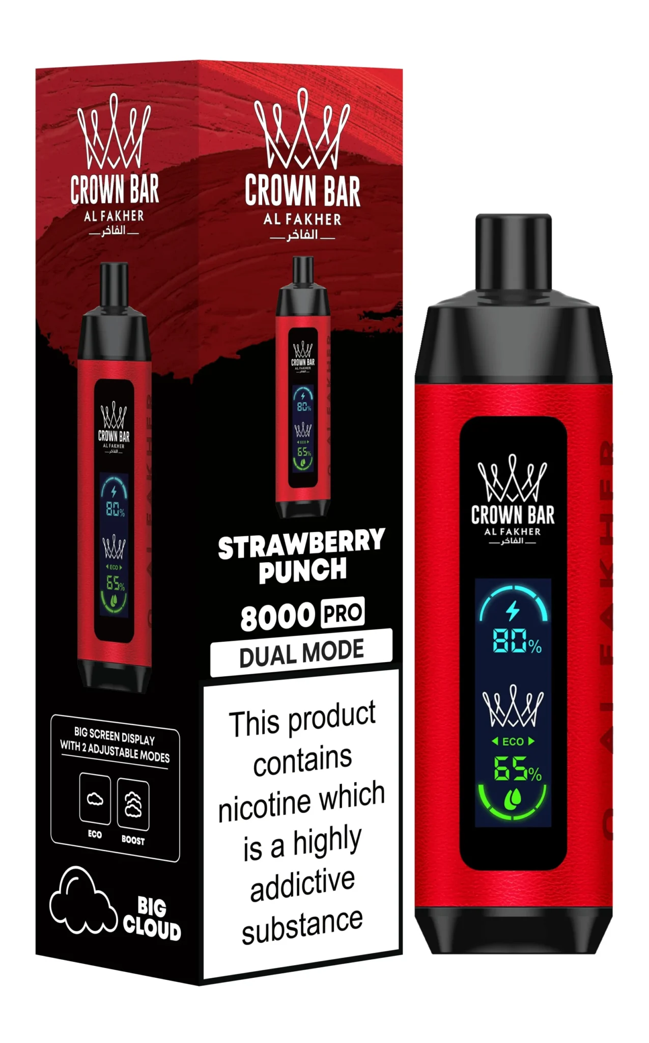 Al Fakher Pro Crown Bar 8000 Puffs Disposable Vape in UAE - Image 15