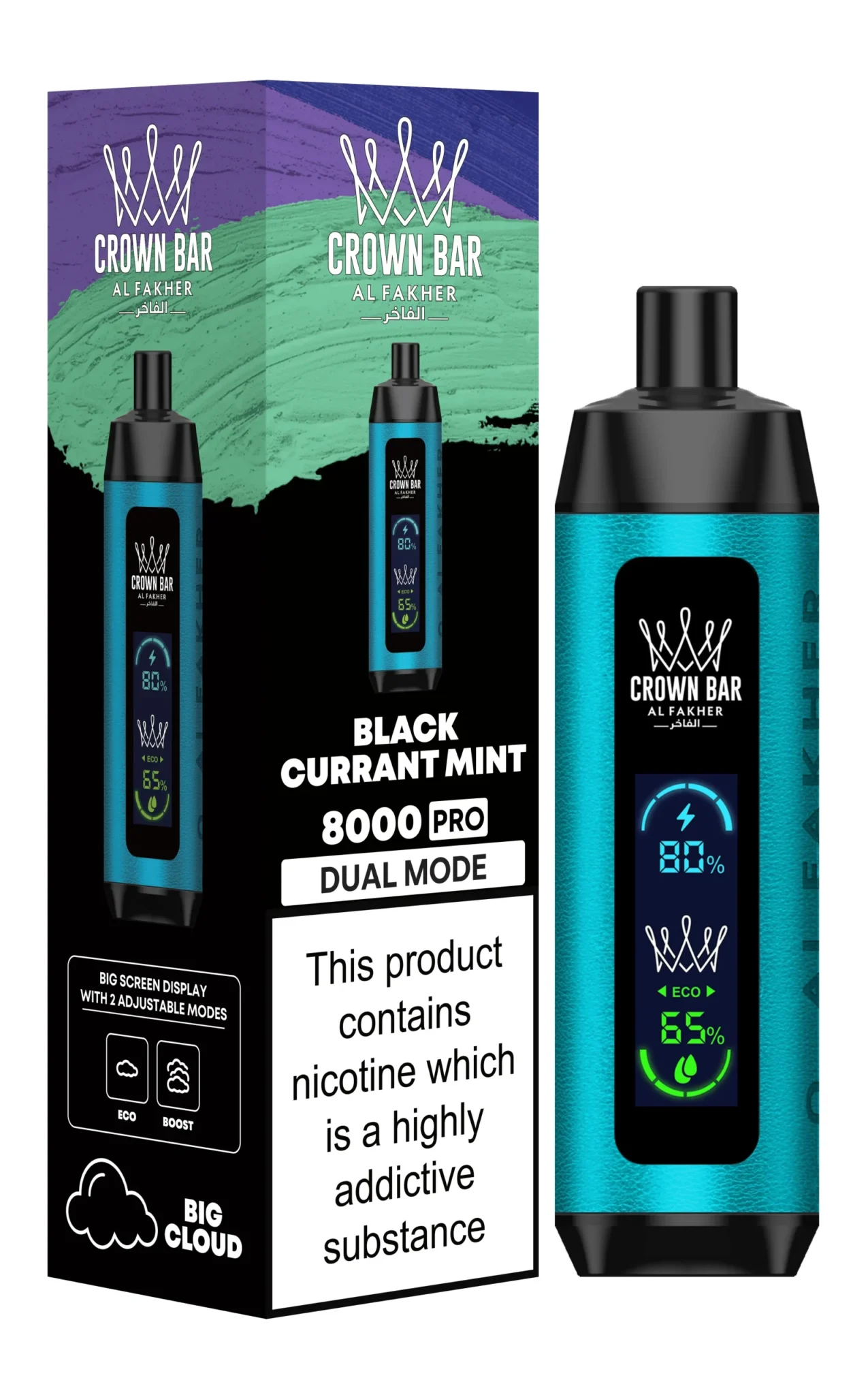 Al Fakher Pro Crown Bar 8000 Puffs Disposable Vape in UAE - Image 17