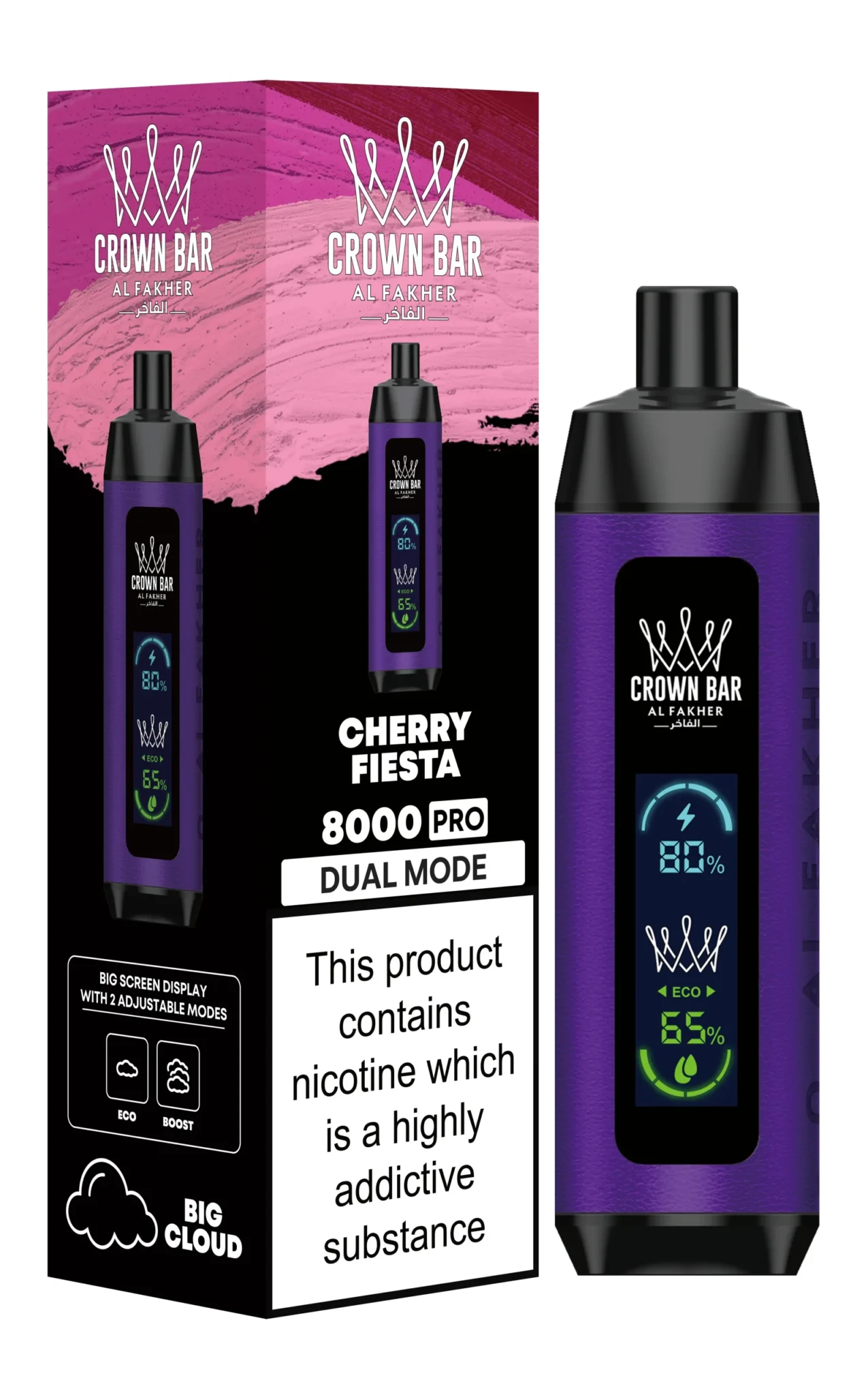 Al Fakher Pro Crown Bar 8000 Puffs Disposable Vape in UAE - Image 20