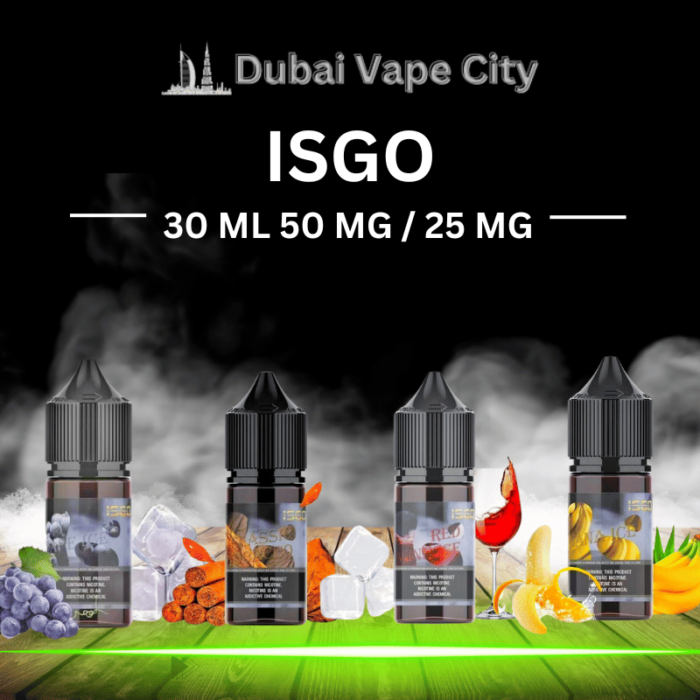 ISGO 30ml Salt Nicotine