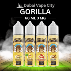 GORILLA CUSTARD E-LIQUID 60ML