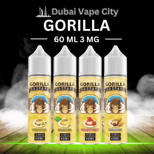 GORILLA CUSTARD E-LIQUID 60ML