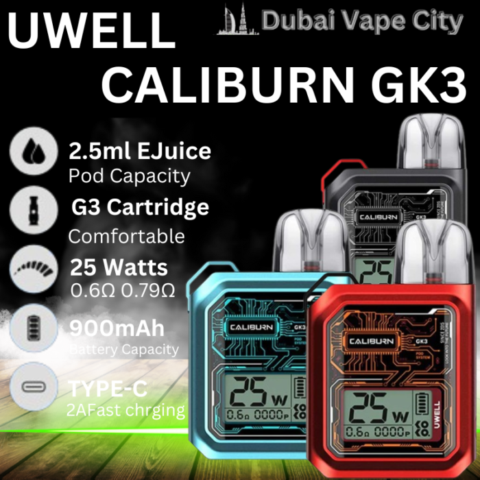 Uwell Caliburn GK3 Pod Kit