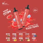 Vabar Titan 5000 Puffs Disposable Vape Price in UAE - Image 6