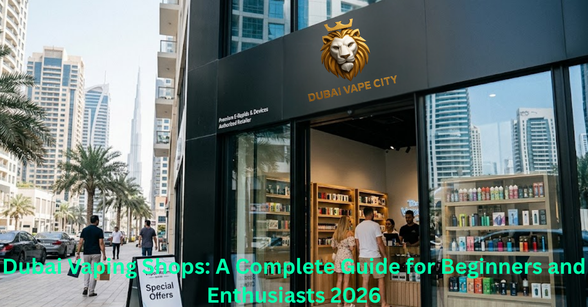 Dubai Vaping Shops